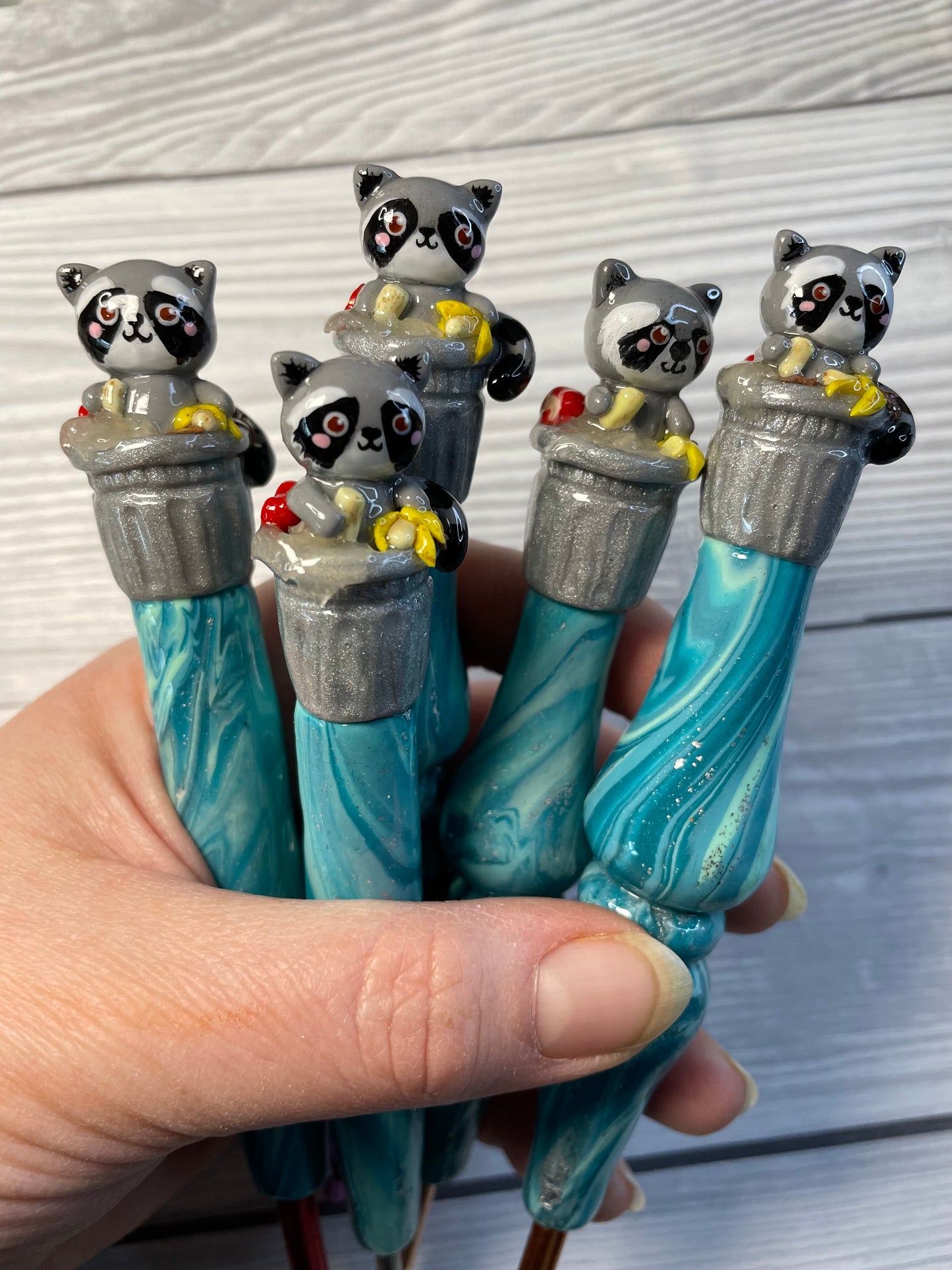 Trash Panda Ready to Ship Ergonomic Crochet Hook