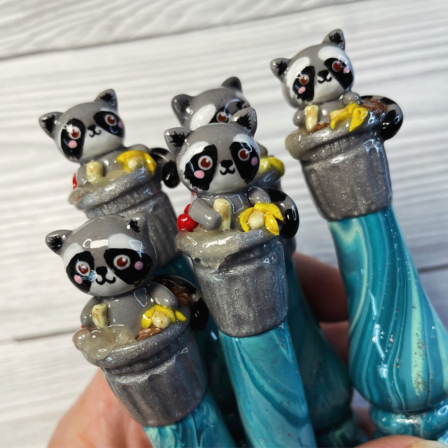 Trash Panda Ready to Ship Ergonomic Crochet Hook