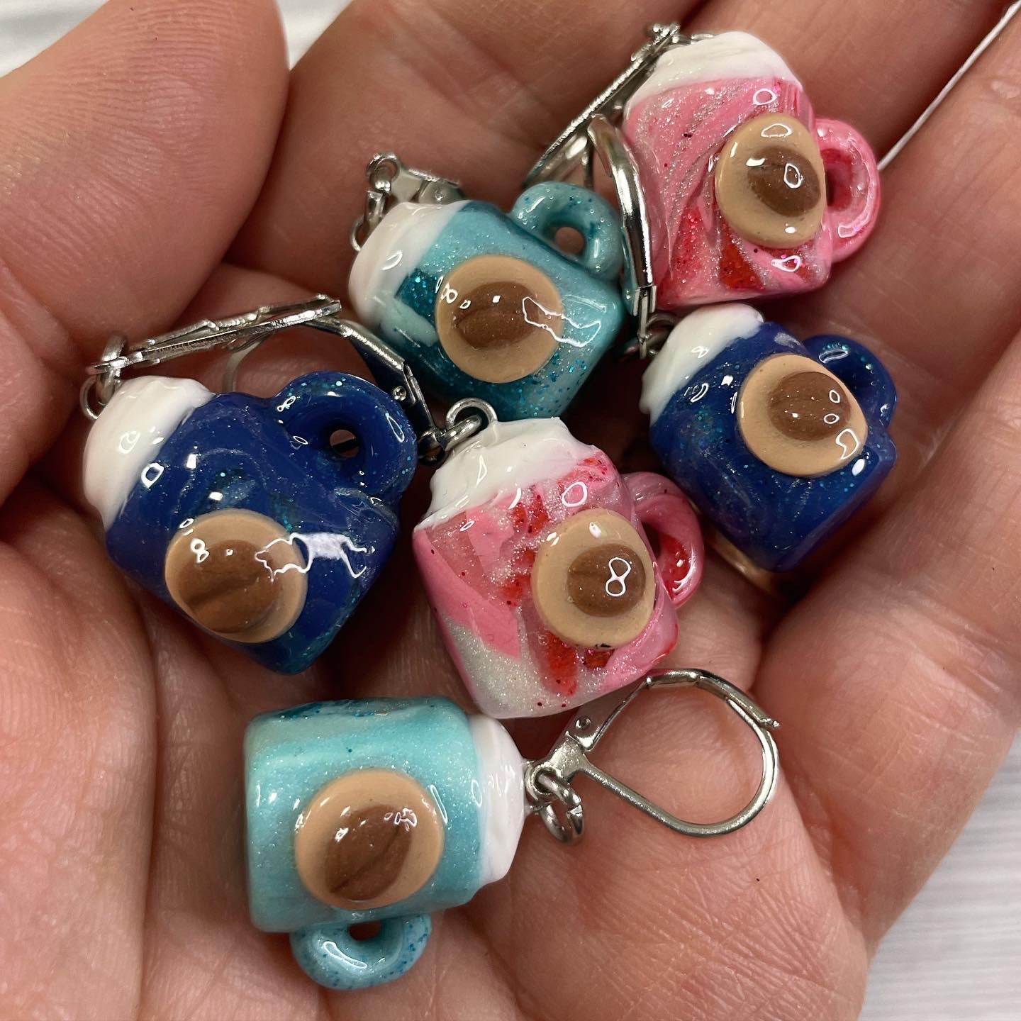 Coffee Cup Stitch Marker