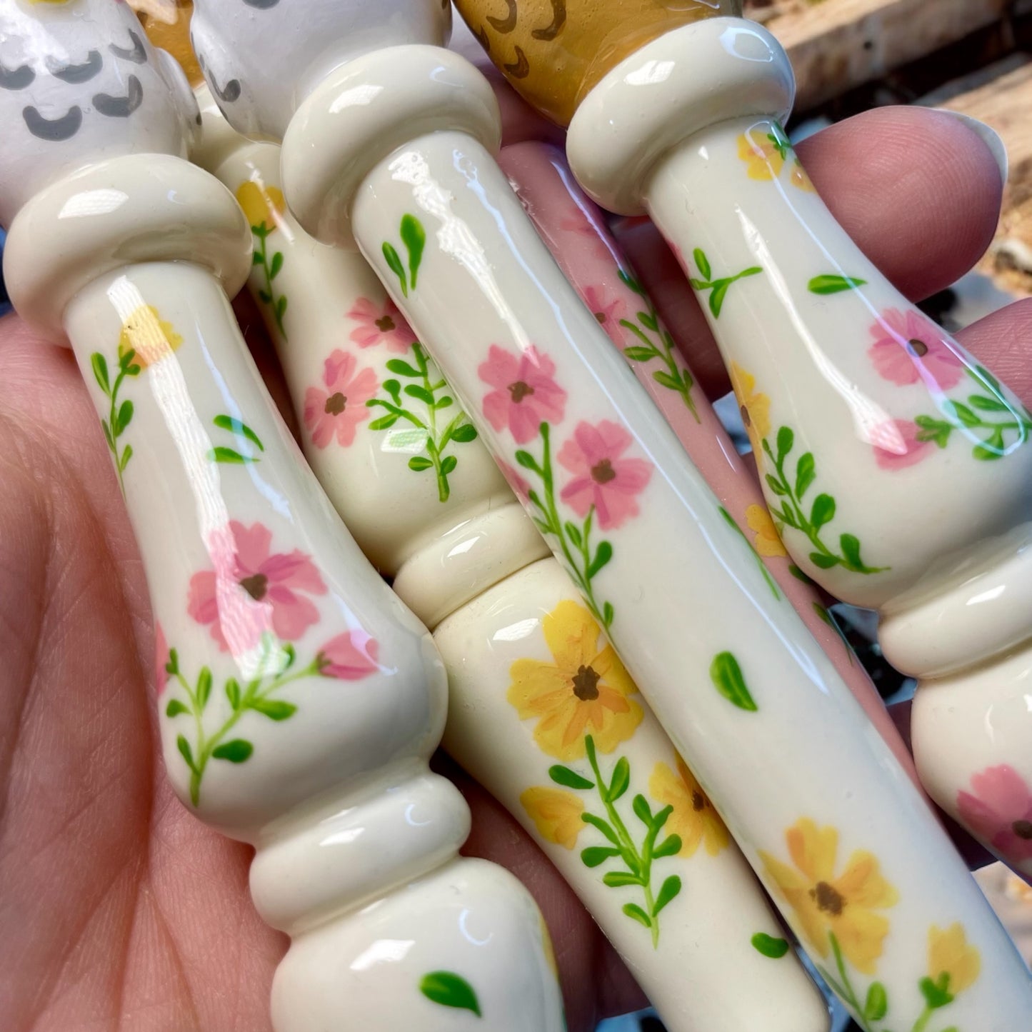 Chicken Ready to Ship Ergonomic Crochet Hook
