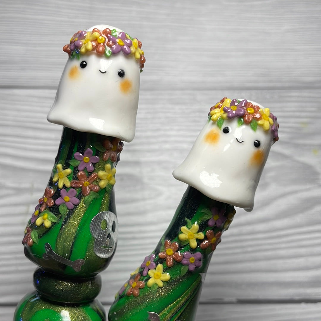 Cottage Ghost Ready to Ship Ergonomic Crochet Hook