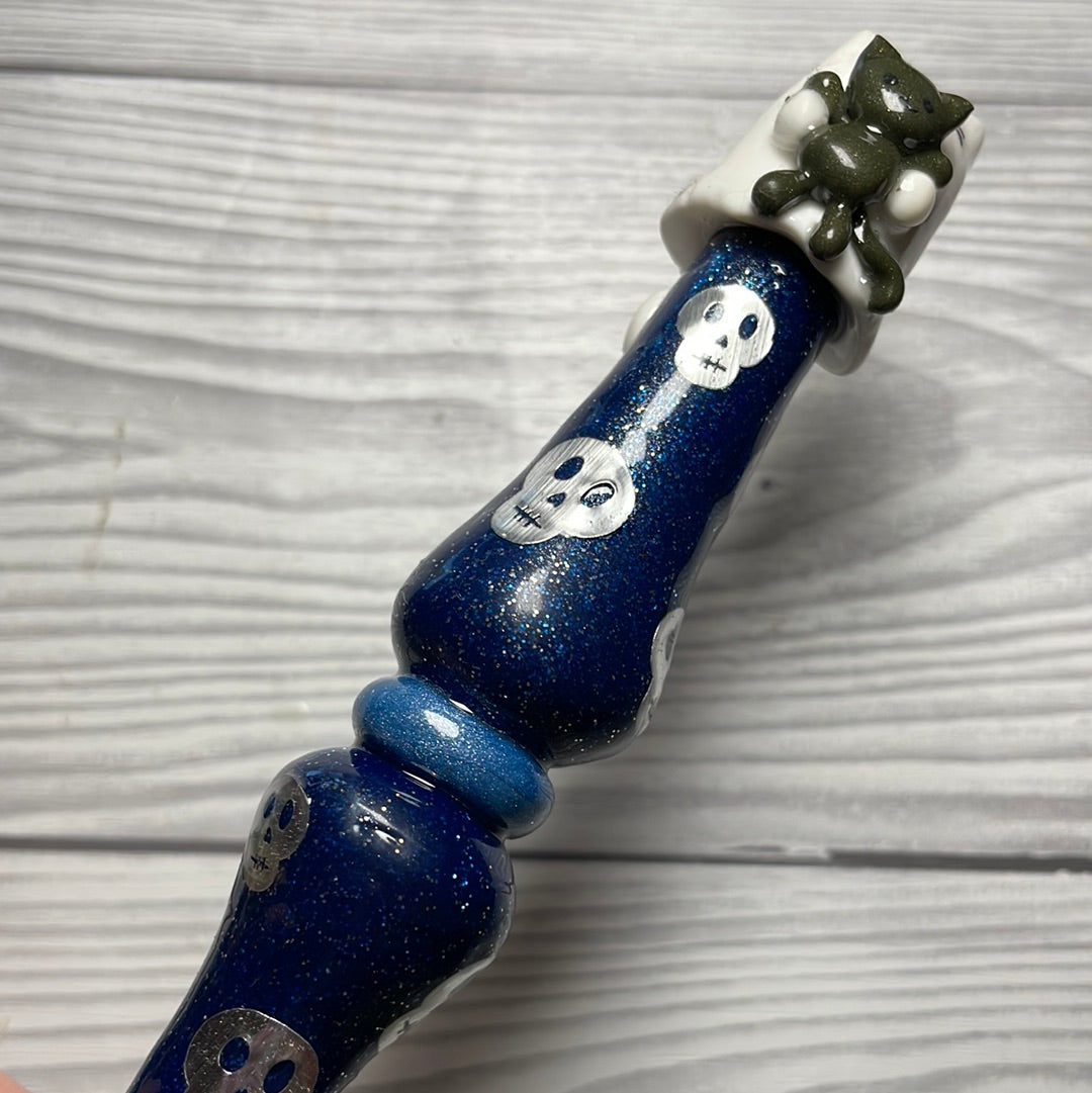 Kitty Ghost Ready to Ship Ergonomic Crochet Hook