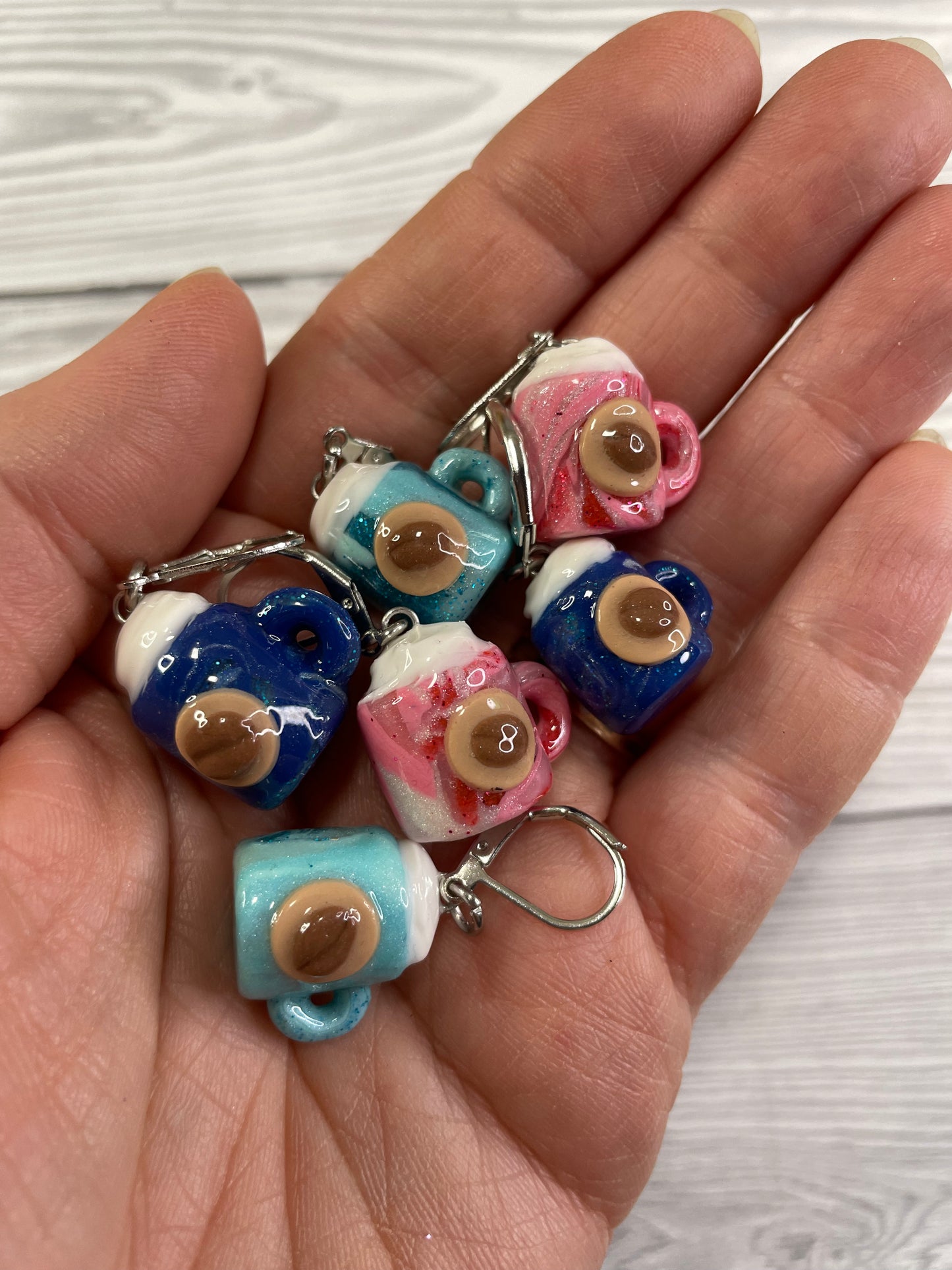 Coffee Cup Stitch Marker