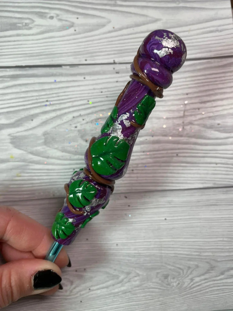 Monstera Ready to Ship Ergonomic Crochet Hook