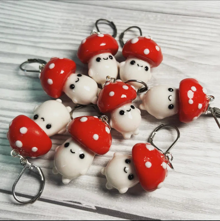 Mushroom Friend Stitch Marker