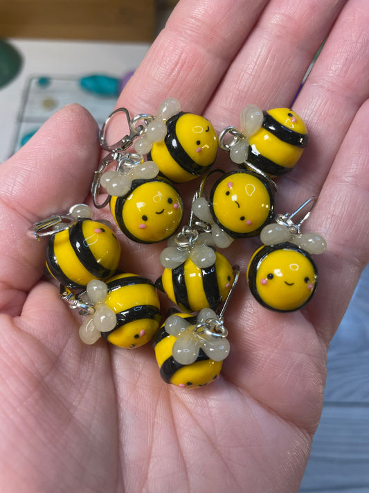 Bumble Bee Stitch Marker