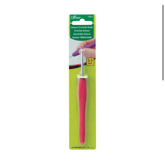 Clover Amour Crochet Hook Size 3.5mm