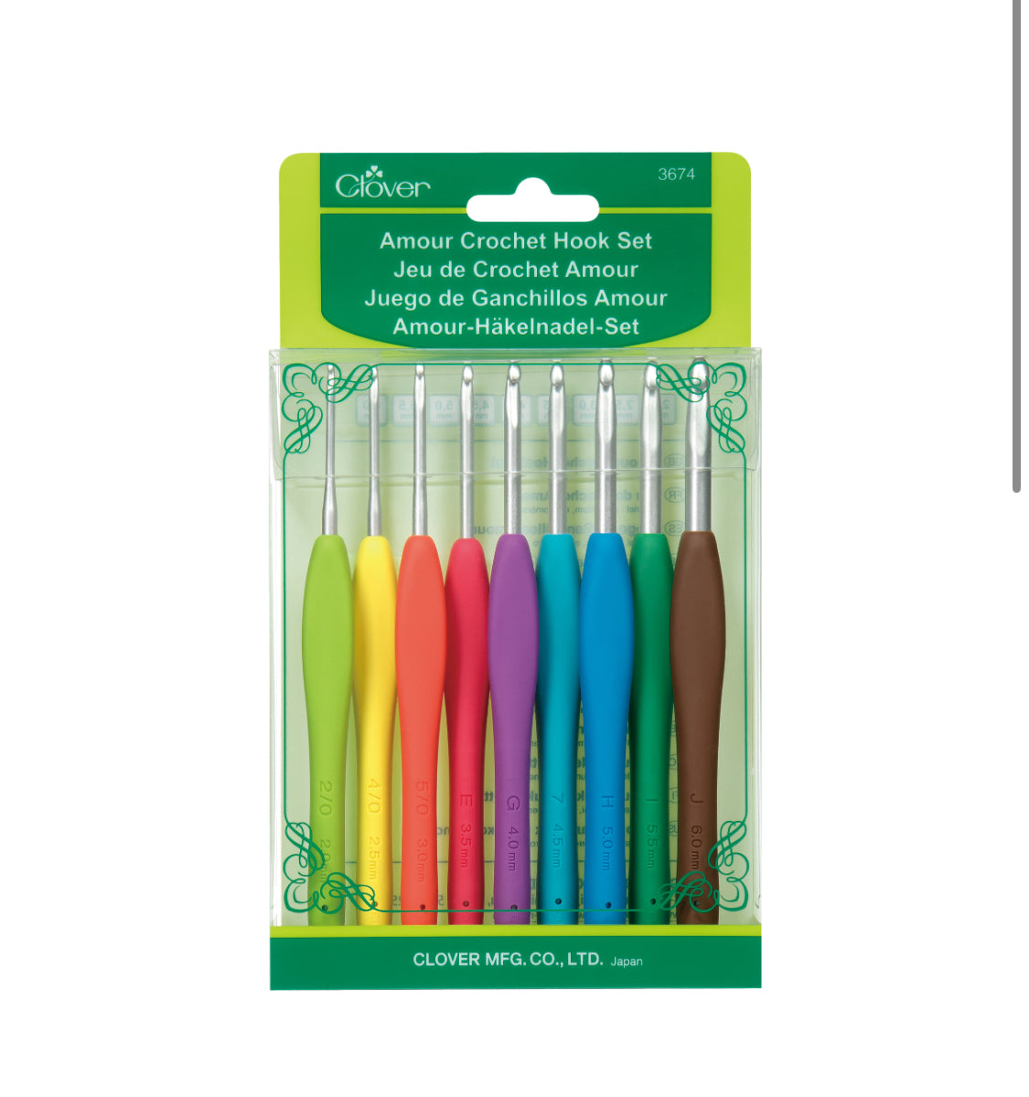 Clover Amour Crochet Hook Set