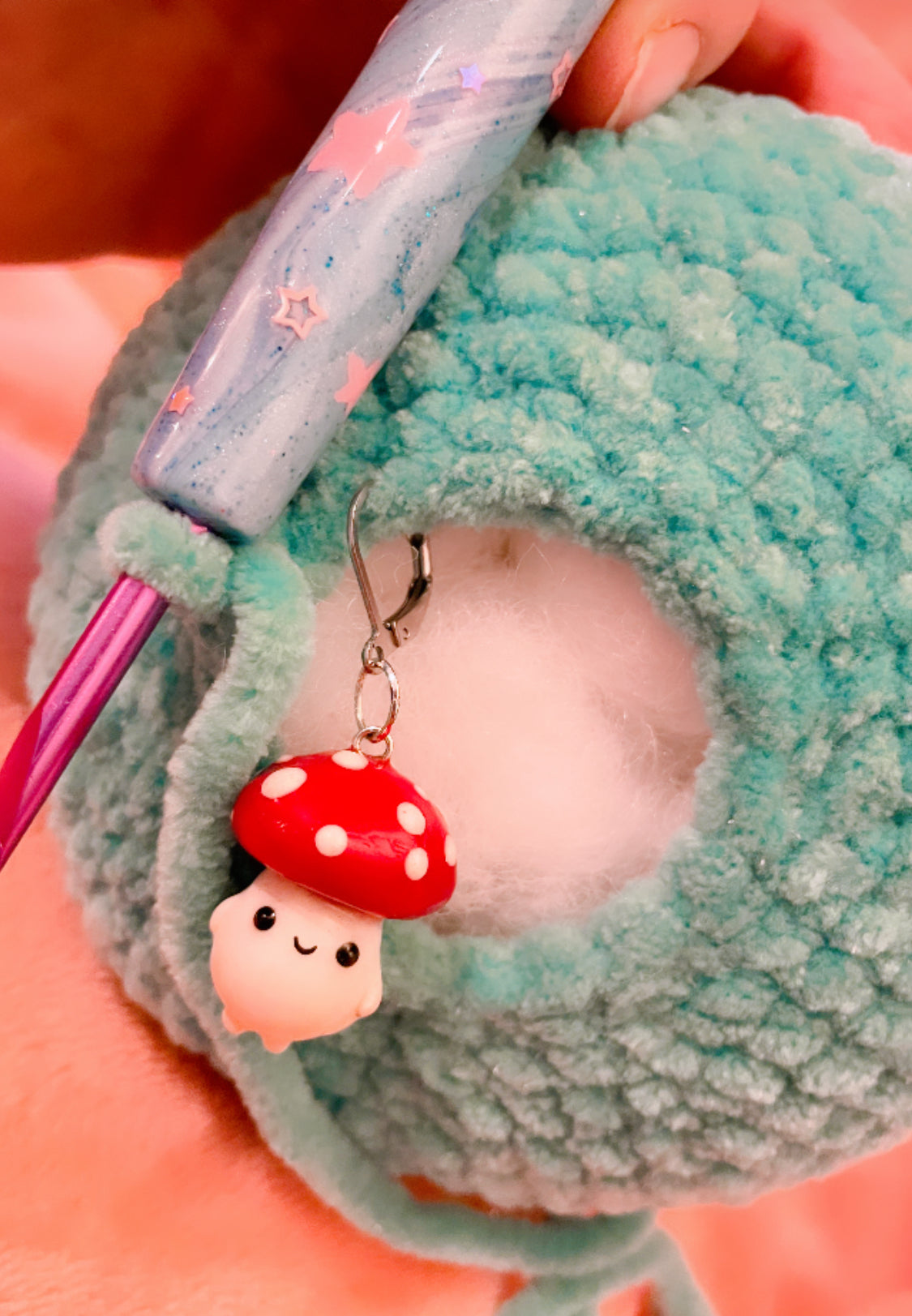 Mushroom Friend Stitch Marker