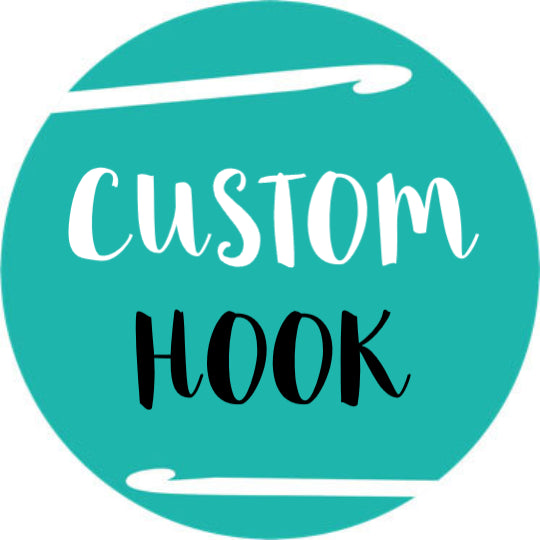 Custom Design Made to Order Ergonomic Crochet Hook